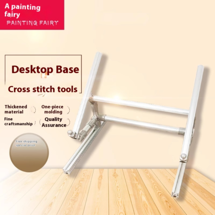 【Second Generation】【Table Stand 】 Cross Embroidery F Stretch Embroidery Pulling Wheel Cross Embroidery Frame Home Adjustable Large