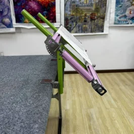 【Third Generation】Aluminum Alloy Table Side Embroidery Hoop Stand – Adjustable Tilt Angle & Width, Heavy-Duty Base for Desk Mounting, Stable Embroidery Frame Holder Fits Most Desks