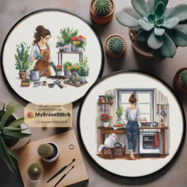 Set of Two Cooking Gardening G...