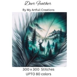 Deer Feather, Printable Deer F...