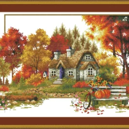 Autumn Story Counted Cross Sti...