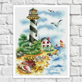 Lighthouse Cross Stitch Patter...