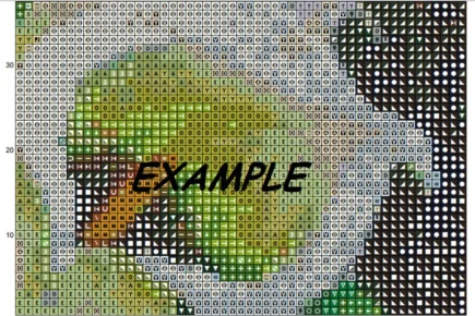 Scenic Lighthouse PDF Counted cross stitch pattern Landscape Digital cross stitch chart seascape lighthouse PDF cross stitch pattern - Image 5