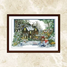 Winter Cross Stitch Pattern,Wi...