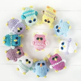 Crochet PATTERN Owl, no sew, A...