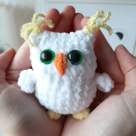 Crochet PATTERN Owl, no sew, Amigurumi tutorial PDF in English, Christmas decor - Image 9
