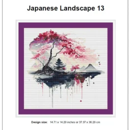 Japanese Landscape Cross Stitc...