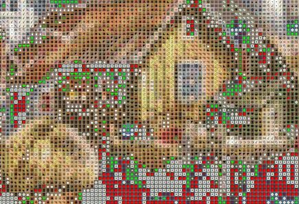 Fishing by the sea #2 Counted Cross Stitch Pattern Digital Pattern Modern Decor Landscape Pattern Hand Embroidery Needlepoint Seagulls Sea - Image 5