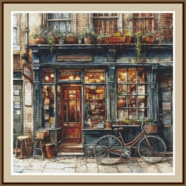 Old Store 4 Cross stitch patte...