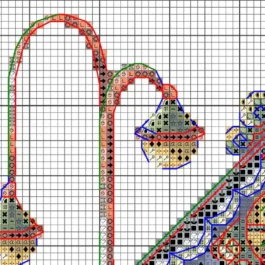 Reading Hut Book Pattern PDF Cross Stitch Fantasy Embroidery Lkacross Instant Digital Download