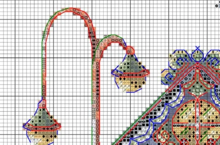 Reading Hut Book Pattern PDF Cross Stitch Fantasy Embroidery Lkacross Instant Digital Download - Image 2