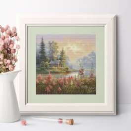 Cabin Dawn PDF Pattern Cross S...
