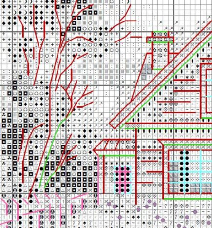 Garden Flower PDF Pattern Cross Stitch Nature House StitchBoom Embroidery Instant Digital Download - Image 4