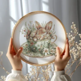 Cross Stitch Pattern With Cute...