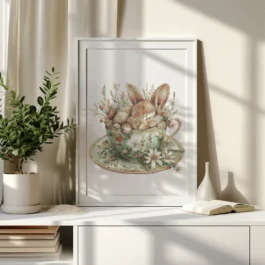 Cross Stitch Pattern With Cute...