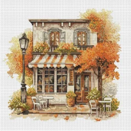 Autumn Cafe PDF Pattern Cross ...