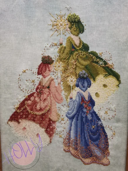 PDF + SAGA Digital Cross Stitch Pattern Firefly Fairies Angel Cross Stitch Pattern Woman Ladies Nature Forest Embroidery Chart Embroidery Fairies
