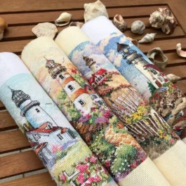 Set of 4 Cross Stitch Pattern ...