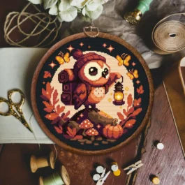 Owl Cross Stitch Pattern, Cute...