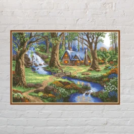 Cross stitch pattern Forest Ho...