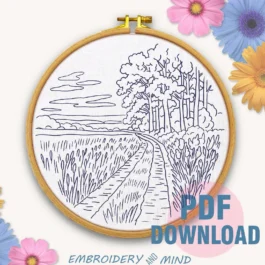 Nature Walk Hand Embroidery De...